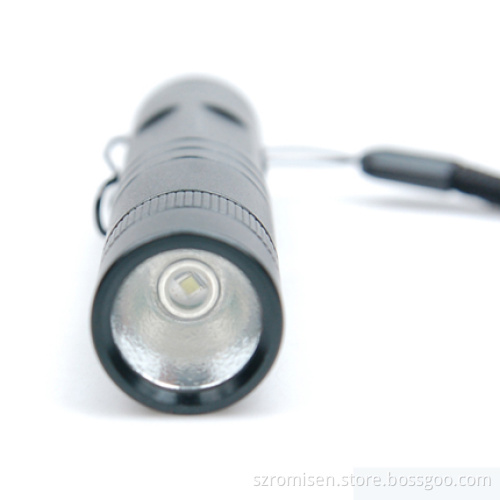 Romisen RC-I3 100 lumens CREE XR-E Q5 led flashlight(2*AA & 1*CR123 battery)